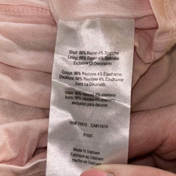 Jessica Simpson Maternity Pink Boho Dress Size Medium​ - Picture 9 of 9